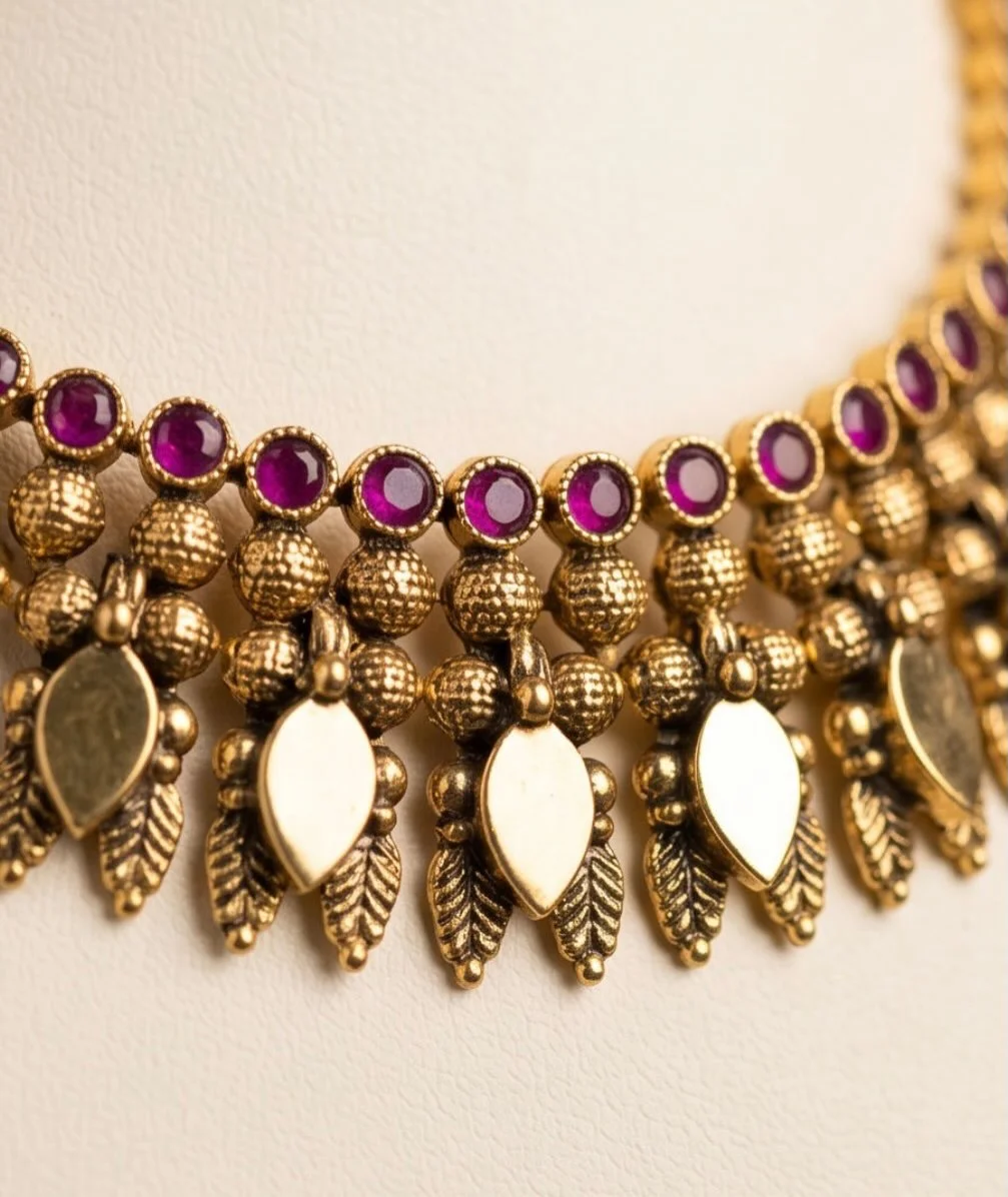 2 Piece Chocker Set With Earrings view 4